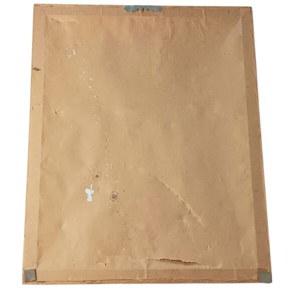 Vintage G. E. Mullan The Wedding Jar Print Matted And Framed Southwest 9" x 11" - Picture 4 of 15